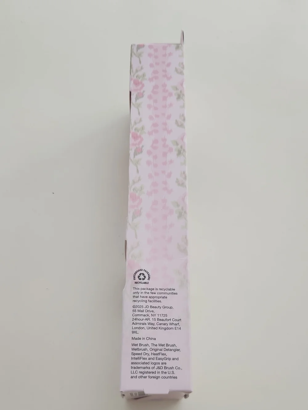 LoveShackFancy x Wet Brush Original Detangler Hair Brush Pink Floral New
